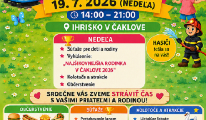 Fotka - DEŇ RODINY V ČAKLOVE